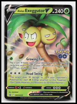Alolan Exeggutor V SWSH225 Promo SWSH: Sword & Shield Promo Cards Pokemon Card - Image 1