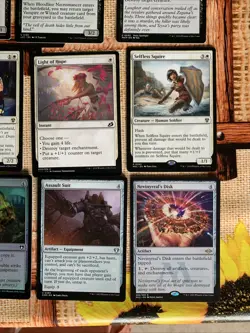 Mtg Black White (Orzhov) Bundle: Nevinyrral’s Disk, Murder, Swords To Plowshares - Image 2