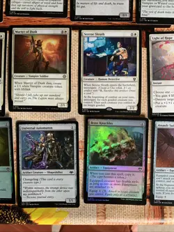 Mtg Black White (Orzhov) Bundle: Nevinyrral’s Disk, Murder, Swords To Plowshares - Image 3