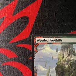 MTG Zendikar Rising Wooded Foothills 004/030 - Image 3