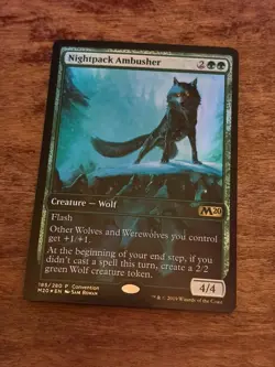 Nightpack Ambusher (2019 Convention Exclusive) Media Promos Foil - Image 1