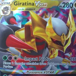 Carte Pokemon : Giratina VStar, 131-196, EB11, Origine perdue FR. TBE / NM - Image 2