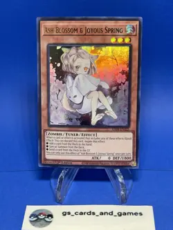 Ash Blossom & Joyous Spring RA04-EN025 - Ultra Rare - Yugioh Stampede - Image 1