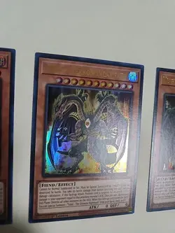 Yugioh Yubel 3x SET/ ULTRA RARES/ BLCR 1st EDITION/ NM/MINT - Image 3