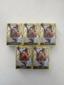 X5 One Piece TCG EN Starter 29 Egghead (ST29) Deck Brick Only NO Pack. Sealed. - Image 1