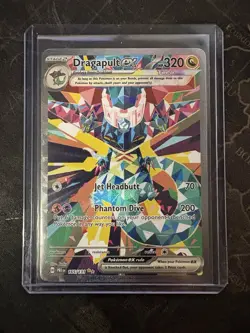 Pokemon TCG Dragapult EX Prismatic Evolutions Special Illustration Rare 165/131 - Image 1