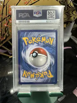 Blaine's Last Stand Full Art Holo Card 69/70 Pokemon TCG Graded PSA 9 - Image 2