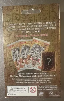 Yu-Gi-Oh! THE LOST MILLENNIUM Special Edition Factory Sealed - Image 2