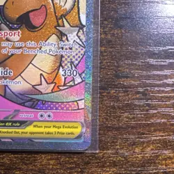 Pokemon TCG Mega Dragonite EX 271/217 Full Art Holo Card ascending heroes - Image 4