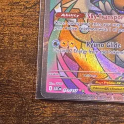 Pokemon TCG Mega Dragonite EX 271/217 Full Art Holo Card ascending heroes - Image 5