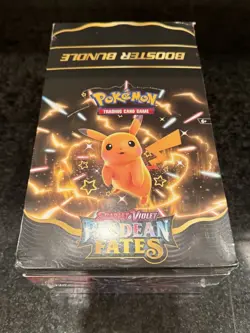 Pokemon TCG Scarlet & Violet Paldean Fates Booster Bundle Display Factory Sealed - Image 1
