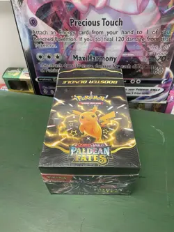 Pokemon TCG Paldean Fates (SV4.5) BOOSTER BUNDLE DISPLAY BOX Sealed 10 Bundles - Image 1