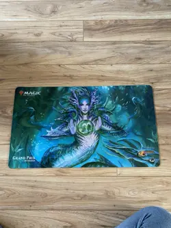 Magic The Gathering MTG 2018 Grand Prix Pittsburgh Benthic Druid Playmat - Image 1