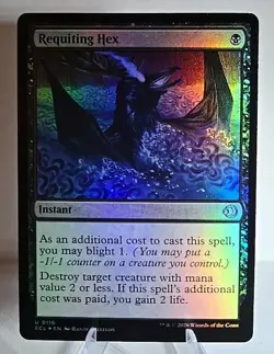Requiting Hex MTG Lorwyn Eclipsed Foil - Image 1