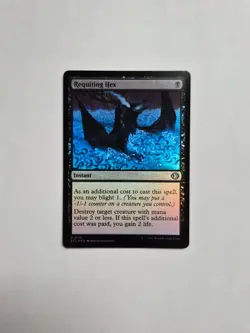 MTG: Lorwyn Eclipsed - Requiting Hex #116 - Foil - Image 1