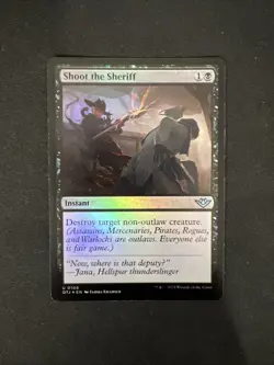 Shoot the Sheriff Outlaws of Thunder Junction Regular Foil - Image 1