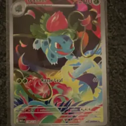 Pokemon Ivysaur 134/132 Full Art Holo Illustration Rare Me01 Mega Evolution TCG - Image 4