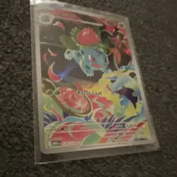 Pokemon Ivysaur 134/132 Full Art Holo Illustration Rare Me01 Mega Evolution TCG - Image 5