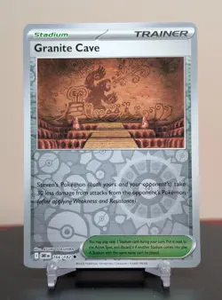 Pokemon Granite Cave #166/182 Destined Rivals English Reverse Holo - Image 1