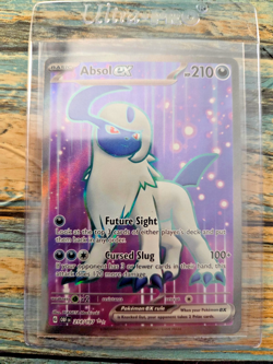Absol ex 214/197 Obsidian Flames OBF Full Art Ultra Rare Pokemon TCG Card NM - Image 1