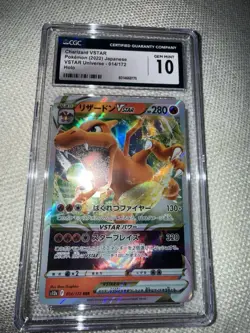 Pokemon TCG Charizard VSTAR 014/172 RRR S12a Japanese Edition CGC 10 Gem Mint - Image 1