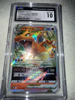 Pokemon TCG Charizard VSTAR 014/172 RRR S12a Japanese Edition CGC 10 Gem Mint - Image 2