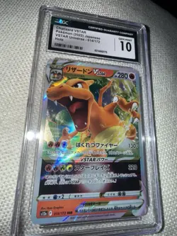 Pokemon TCG Charizard VSTAR 014/172 RRR S12a Japanese Edition CGC 10 Gem Mint - Image 3