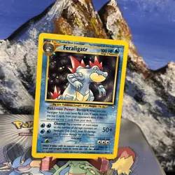 Feraligatr - 4/111 Pokemon Neo Genesis - Holo LP / LP+ ✨ - Image 2