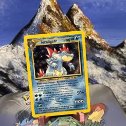 Feraligatr - 4/111 Pokemon Neo Genesis - Holo LP / LP+ ✨ - Image 3