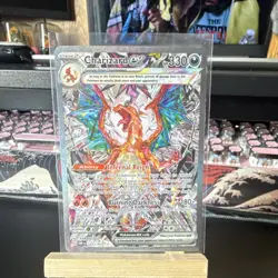 Pokemon Charizard ex 223/197 Obsidian Flames Special Illustration Rare Holo 330. - Image 1