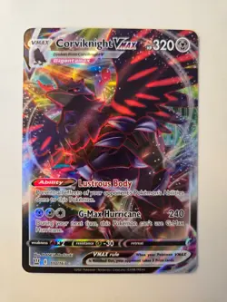 Pokemon Corviknight VMAX 110/163 - Swsh05: Battle Styles Holo - Image 1