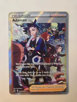 Pokemon Adaman GG57/GG70 Full Art Trainer - Crown Zenith - Image 1
