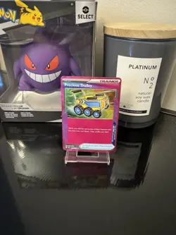 Precious Trolley ACE SPEC Rare SV08: Surging Sparks 185/191 NM Pokemon TCG - Image 1