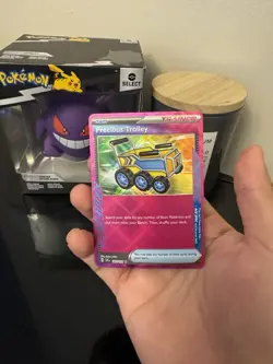 Precious Trolley ACE SPEC Rare SV08: Surging Sparks 185/191 NM Pokemon TCG - Image 3