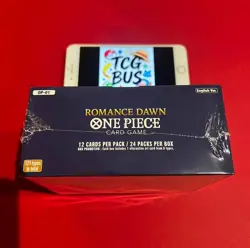 Brand New One Piece Romance Dawn OP-01 ENGLISH Booster Box Sealed White Bottom 811039038205 - Image 2
