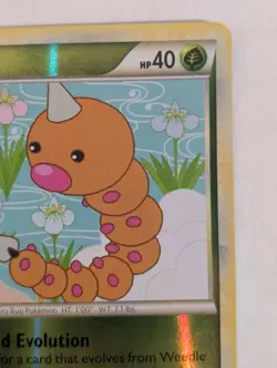 Weedle Unleashed Reverse Holo Pokemon TCG 69/95 HeartGold & SoulSilver Common - Image 3