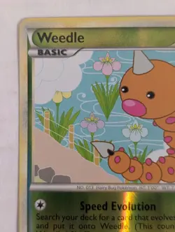 Weedle Unleashed Reverse Holo Pokemon TCG 69/95 HeartGold & SoulSilver Common - Image 4