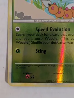 Weedle Unleashed Reverse Holo Pokemon TCG 69/95 HeartGold & SoulSilver Common - Image 5