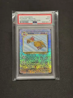 Pokemon Legendary Collection Reverse Foil Fearow PSA 9 MINT - Image 1