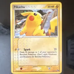 The Pokemon Company Pikachu 13/17 POP Series 4 Holo Promo 50HP Pokemon Card - Image 1
