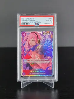 2024 One Piece Wings of The Captain Vinsmoke Reiju OP06-069 PSA 10 English - Image 1