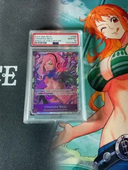 PSA 10 Vinsmoke Reiju OP06-069 One Piece Wings of The Captain English SR - Image 1