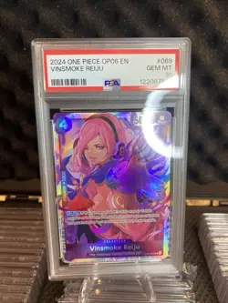 2024 One Piece Wings of The Captain Vinsmoke Reiju OP06-069 PSA 10 English - Image 1