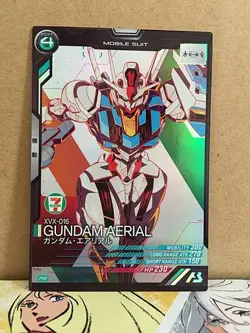 Gundam Aerial PR-053 Gundam Arsenal Base Seven Eleven promotion Card - Image 1