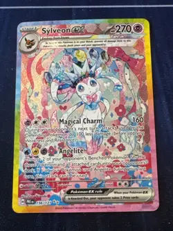 Pokemon TCG Sylveon EX Card Sir 156/131 Prismatic Evolutions English - Image 1