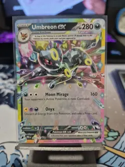 Pokemon TCG Prismatic Evolutions Umbreon EX Double Rare Holo Card 060/131 - Image 1