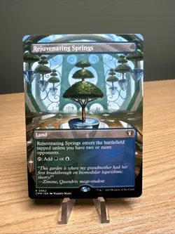Rejuvenating Springs (Borderless) 662 (NM) Commander Masters CMM Magic MTG fresh - Image 1