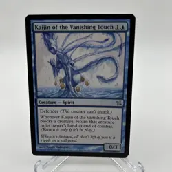 KAIJIN OF THE VANISHING TOUCH Betrayers of Kamigawa MTG Blue Creature Spirit Unc - Image 1