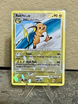 Raichu Reverse Holo 3/17 Pokemon TCG Pop Series 9 MP - Image 1