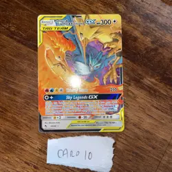Moltres & Zapdos & Articuno GX - 44/68 Hidden Fates Full Art Pokemon CARD 10 - Image 1